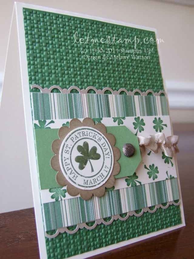 St Patrick's Day Card Ideas
 269 best CARDS ST PATRICK S images on Pinterest