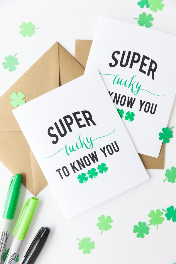St Patrick's Day Card Ideas
 14 Fun and Festive Ideas for Your St Patrick s Day