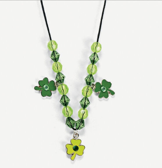 St. Patrick's Day Craft
 St Patrick s Day Enamel Charm Necklace Jewelry Craft Kit