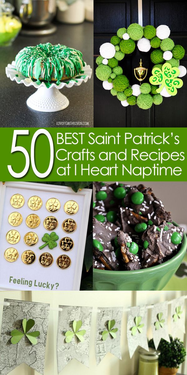 St Patrick's Day Craft Ideas For Adults
 50 BEST Saint Patrick s Day Crafts and Recipes