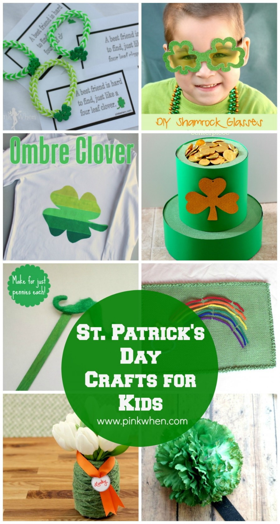 St. Patrick's Day Crafts For Kids
 10 St Patrick s Day Crafts for Kids PinkWhen