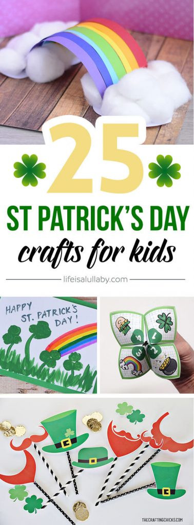 St. Patrick's Day Crafts For Kids
 25 St Patrick s Day Crafts for Preschoolers The Best