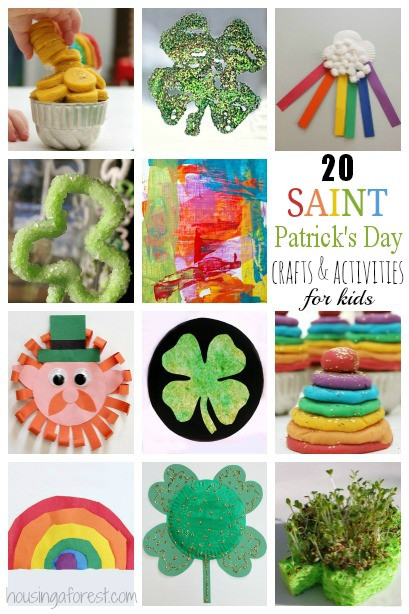St. Patrick's Day Crafts For Kids
 20 St Patricks Day Crafts for Kids