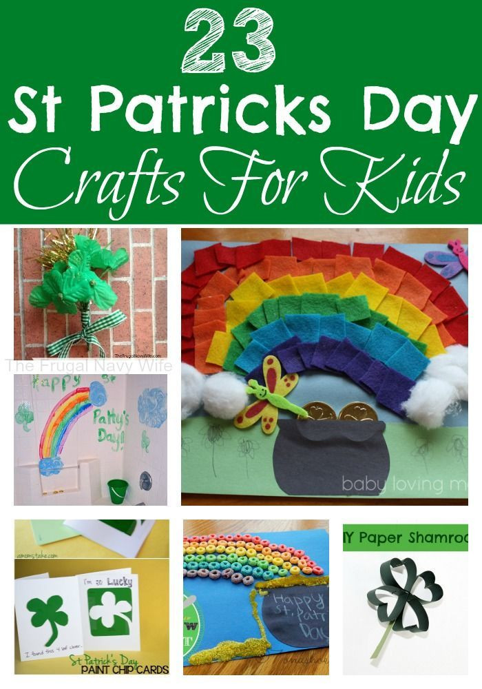 St Patrick's Day Crafts For Kids
 23 St Patricks Day Crafts For Kids The Frugal Navy Wife