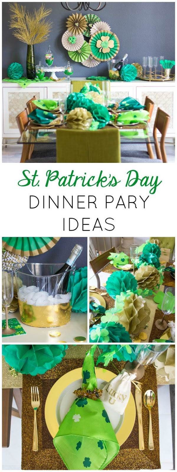 St Patrick's Day Food Ideas For Parties
 St Patrick s Day Dinner Party Ideas Design Improvised