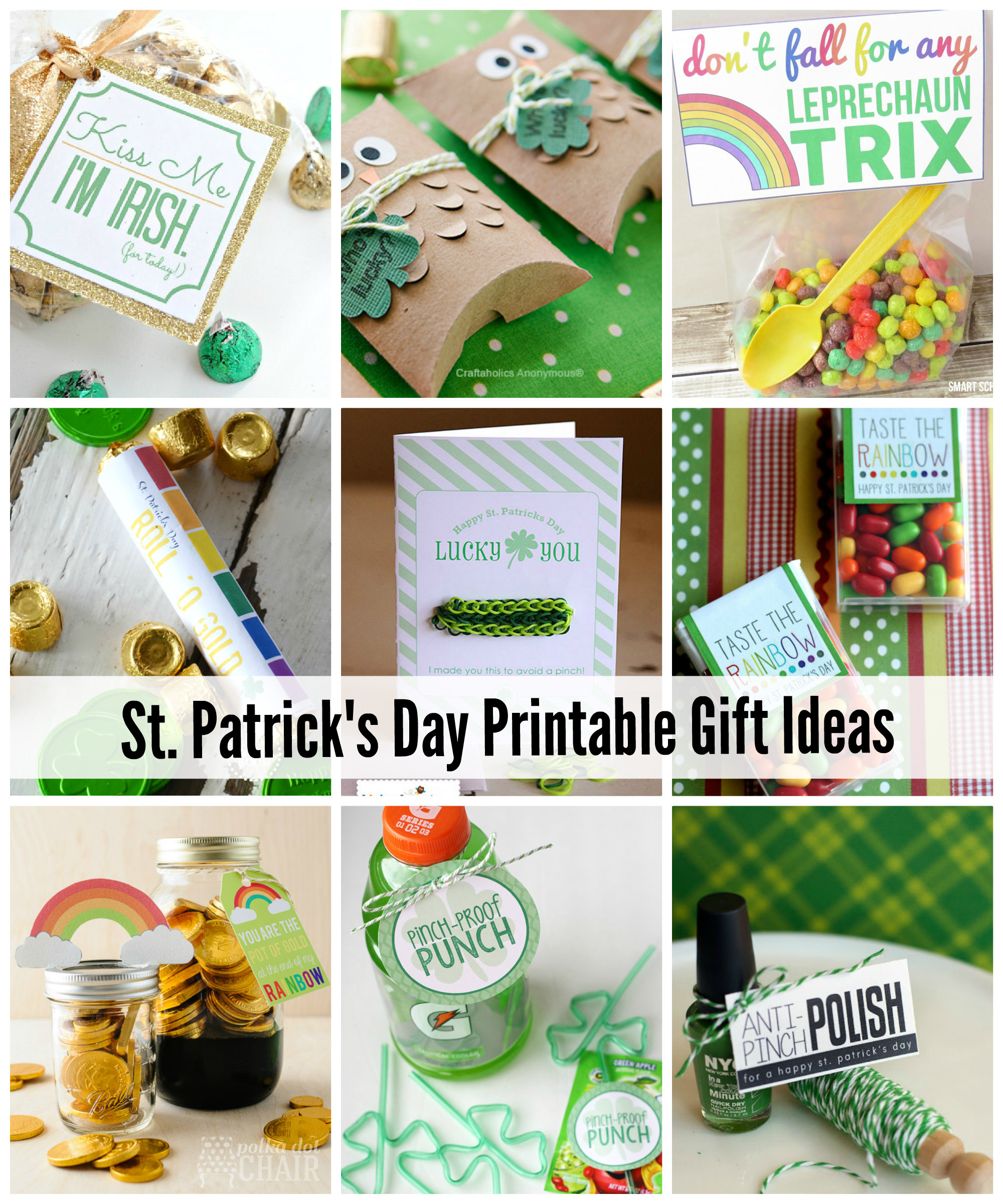 St Patrick's Day Gift Ideas
 St Patrick s Day Printable Gift Ideas The Idea Room