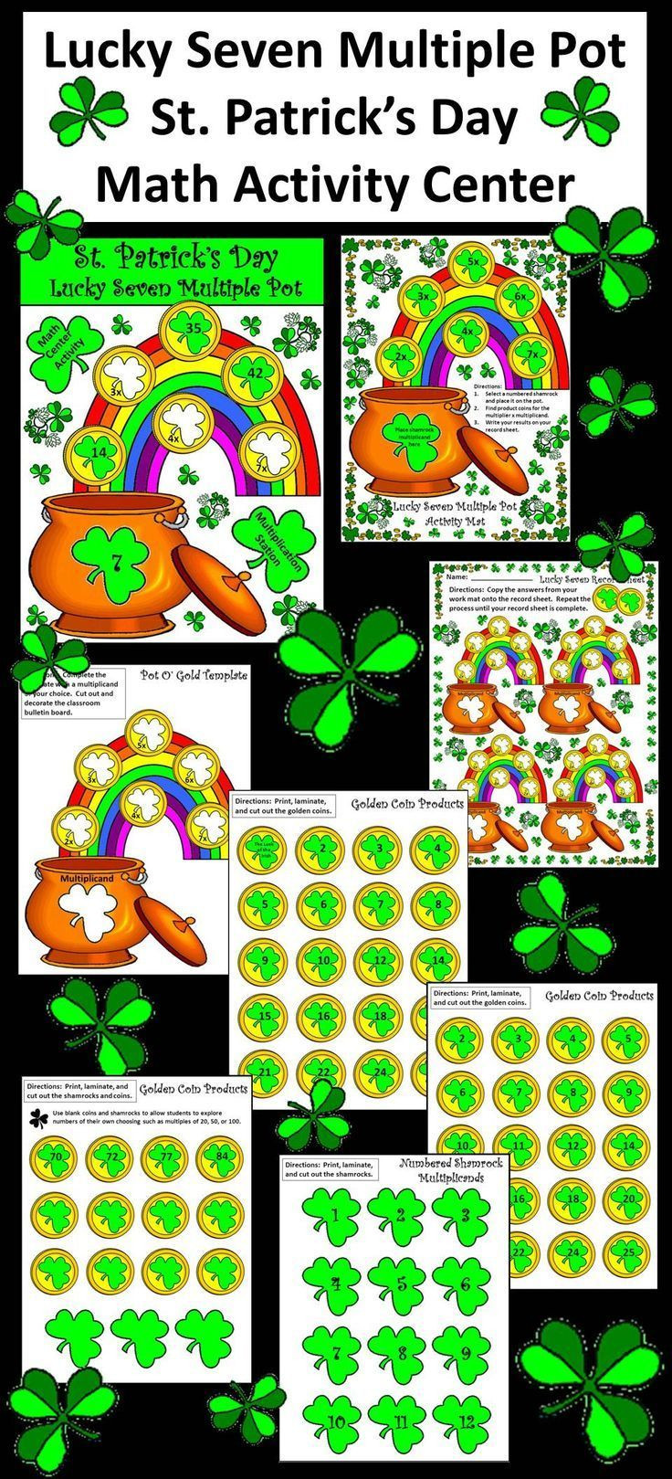 St Patrick's Day Math Activities
 1000 images about St Patrick s Day Math Ideas on