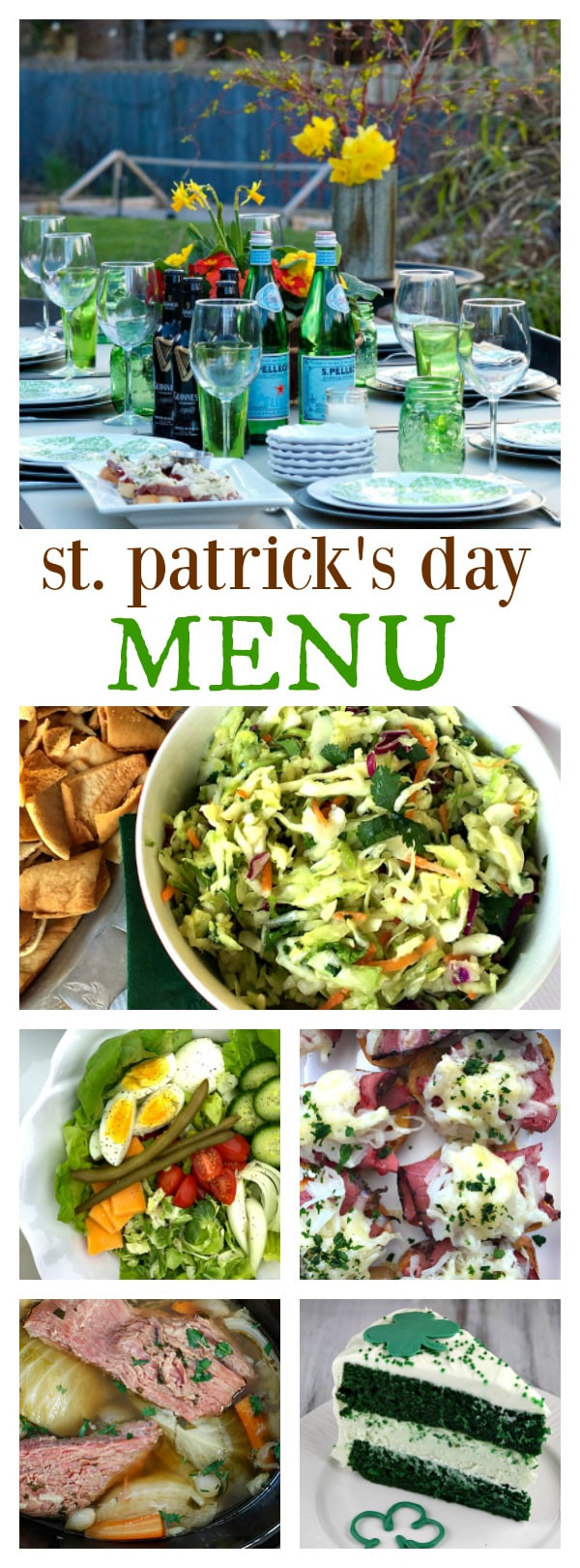 St Patrick's Day Meal Ideas
 St Patrick s Day Menu Reluctant Entertainer
