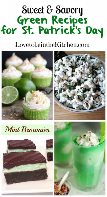 St Patrick's Day Meal Ideas
 Sweet & Savory Green Recipes for St Patrick s Day Love