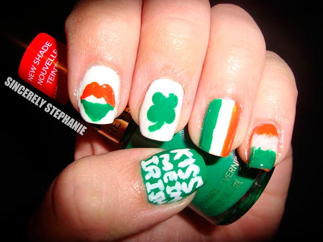 St Patrick's Day Nail Ideas
 Cool St Patrick’s Day Nail Art Designs To Try – BeautyFrizz