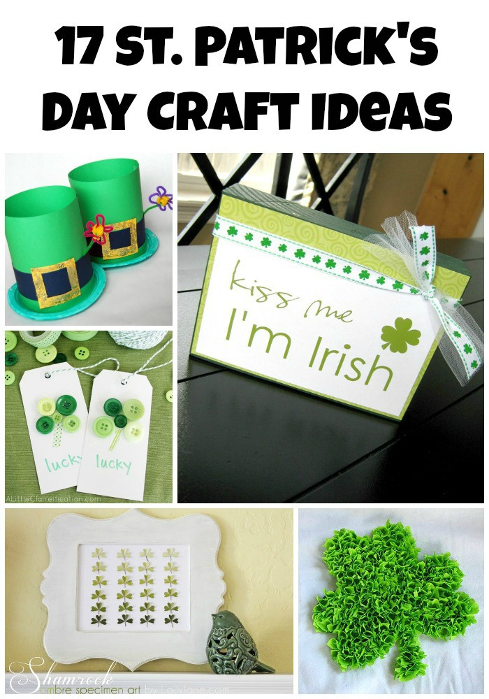 St Patrick's Day Paper Crafts
 Seventeen Lucky St Patrick s Day Craft Ideas My