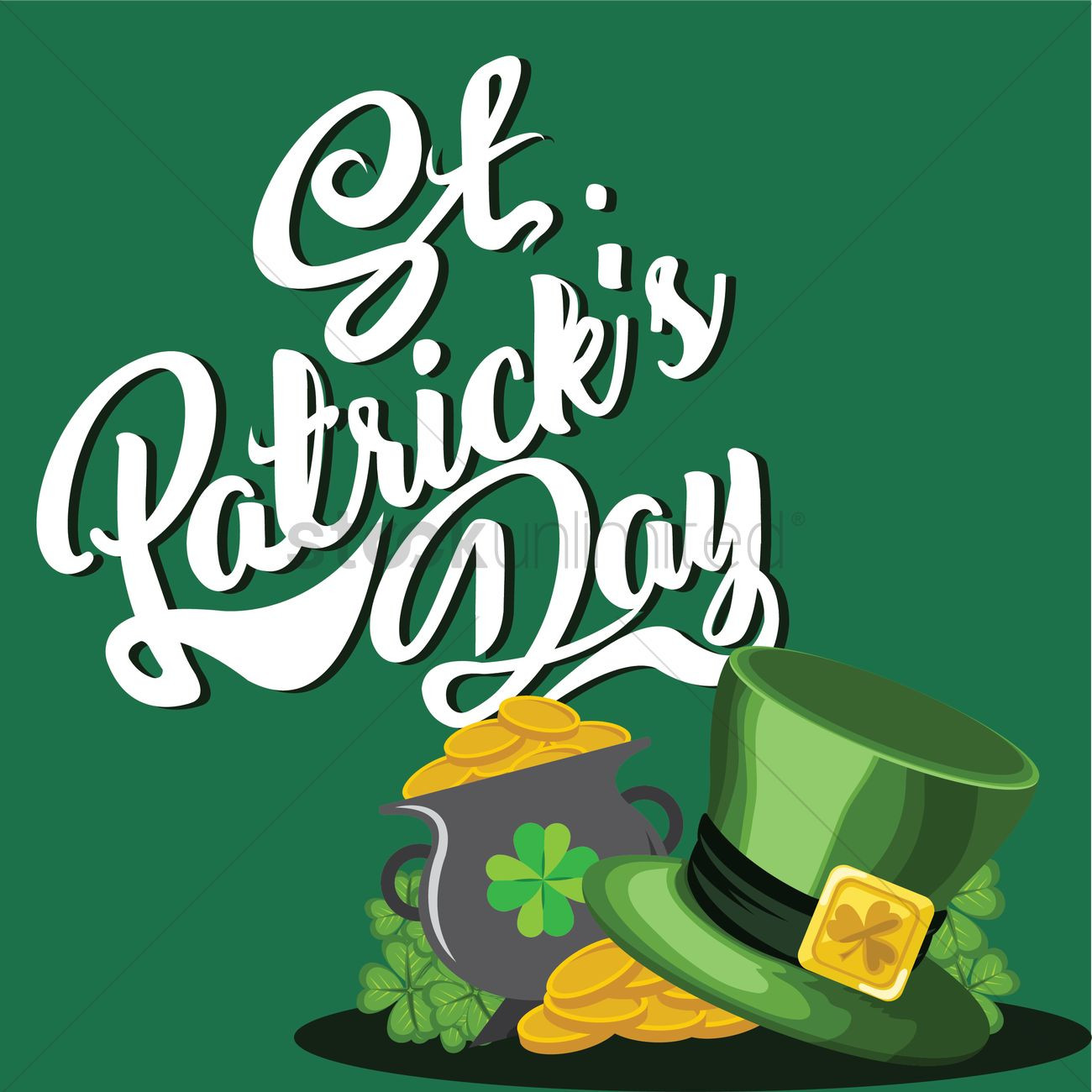 St Patrick's Day Party Names
 Happy st patricks day Vector Image