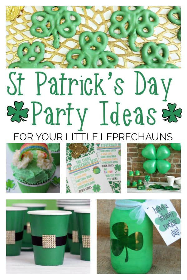 St Patrick's Day Party Supplies
 DIY St Patrick s Day Party Ideas for Kids
