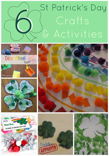 St Patrick's Day Toddler Crafts
 Toddler Approved St Patrick s Day Craft & Activities