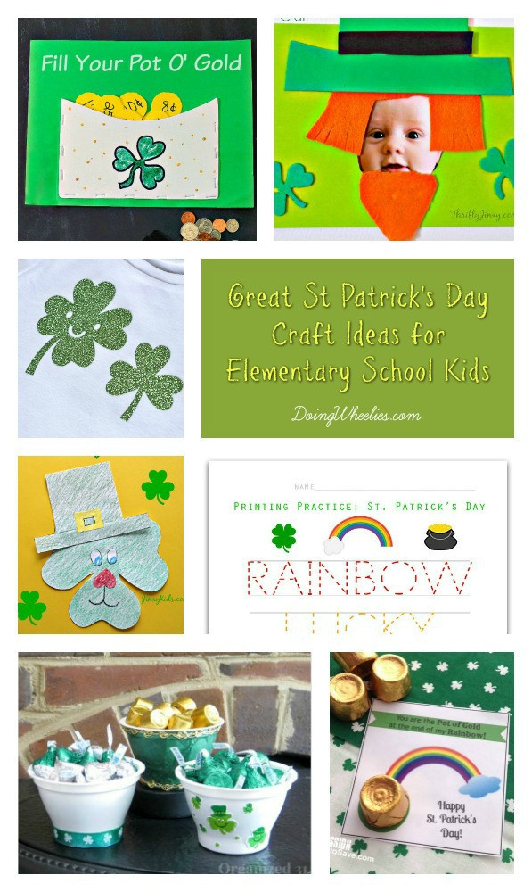 St Patrick's Day Toddler Crafts
 St Patrick s Day Crafts for Elementary Kids Doing Wheelies