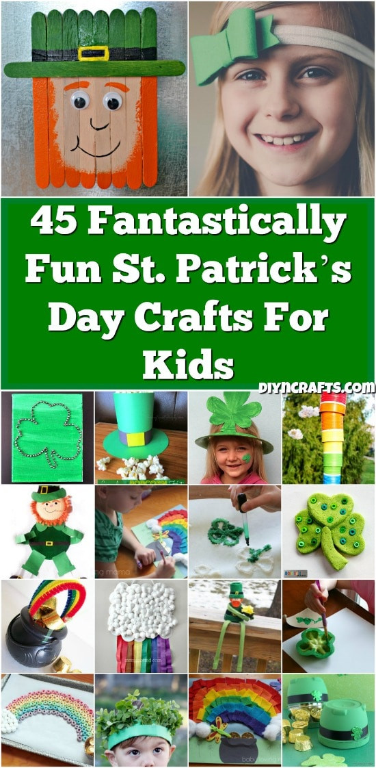 St Patrick's Day Toddler Crafts
 45 Fantastically Fun St Patrick’s Day Crafts For Kids