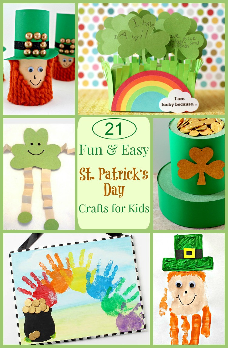 St Patrick's Day Toddler Crafts
 St Patrick s Day Kids Crafts Cute and colorful crafts for