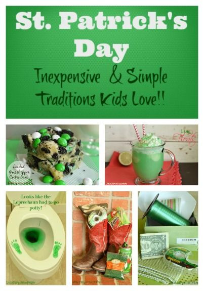 St Patrick's Day Traditions Food
 Simple St Patrick s Day traditions Very frugal Little