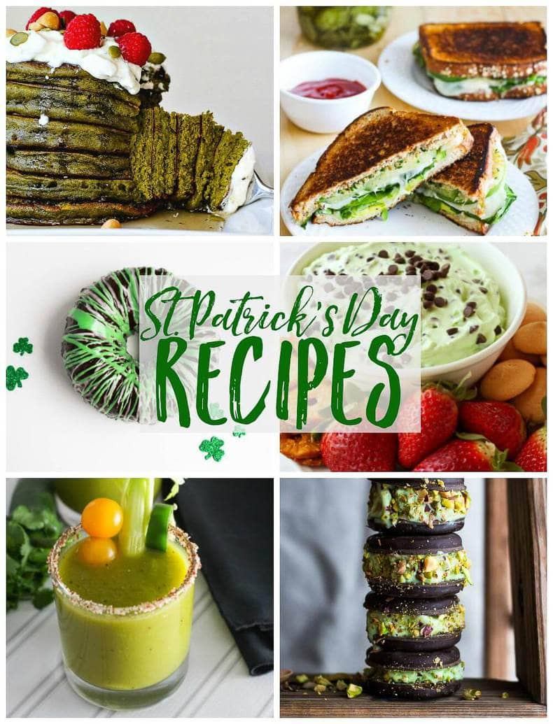St Patrick's Day Traditions Food
 17 Fun Green Recipes for St Patrick s Day The Girl on