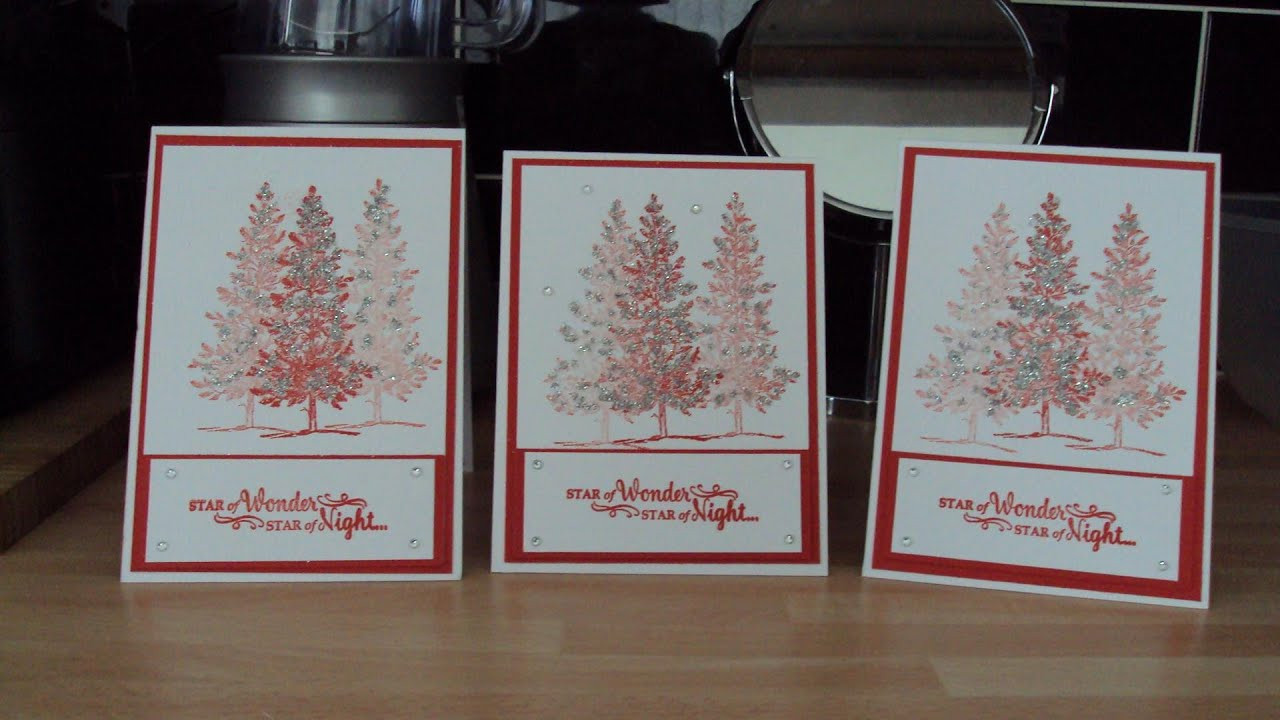 Stampinup Christmas Card Ideas
 Lovely as a tree christmas card stampinup