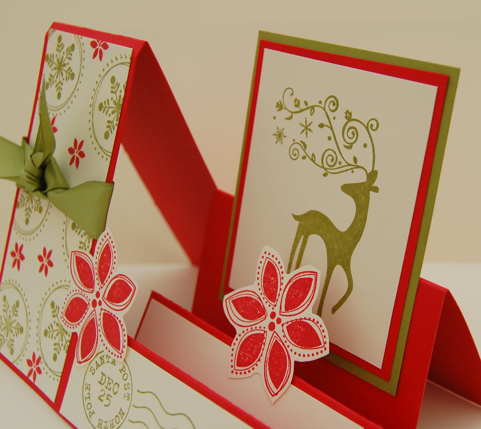 Stampinup Christmas Card Ideas
 CRAFTY RED Stampin Up Christmas cards
