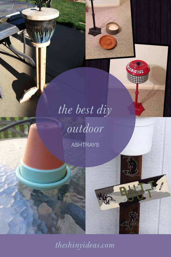 The Best Diy Outdoor ashtrays - Home, Family, Style and Art Ideas