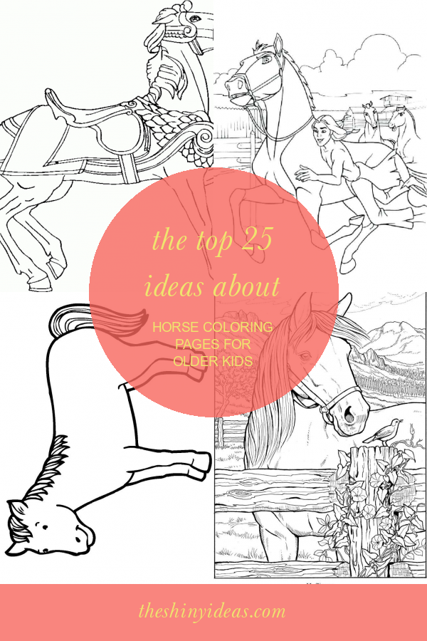 Horse Coloring Pages for Older Kids Elegant Free Horse Coloring Pages for Download