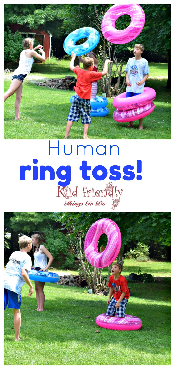 Summer Activities For Adults
 Human Ring Toss Game A Fun and Easy Summer Outdoor Game