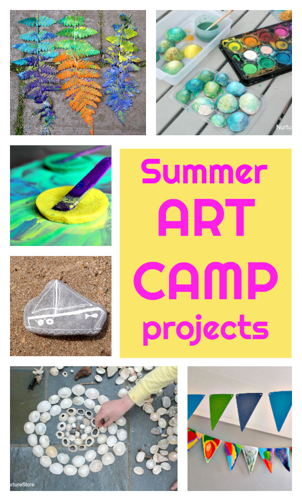 Summer Art Camp Ideas
 Art Spark ebooks process art projects for children