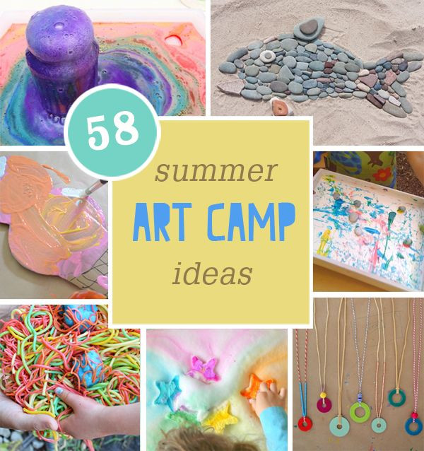 Summer Art Camp Ideas
 58 Summer Art Camp Ideas