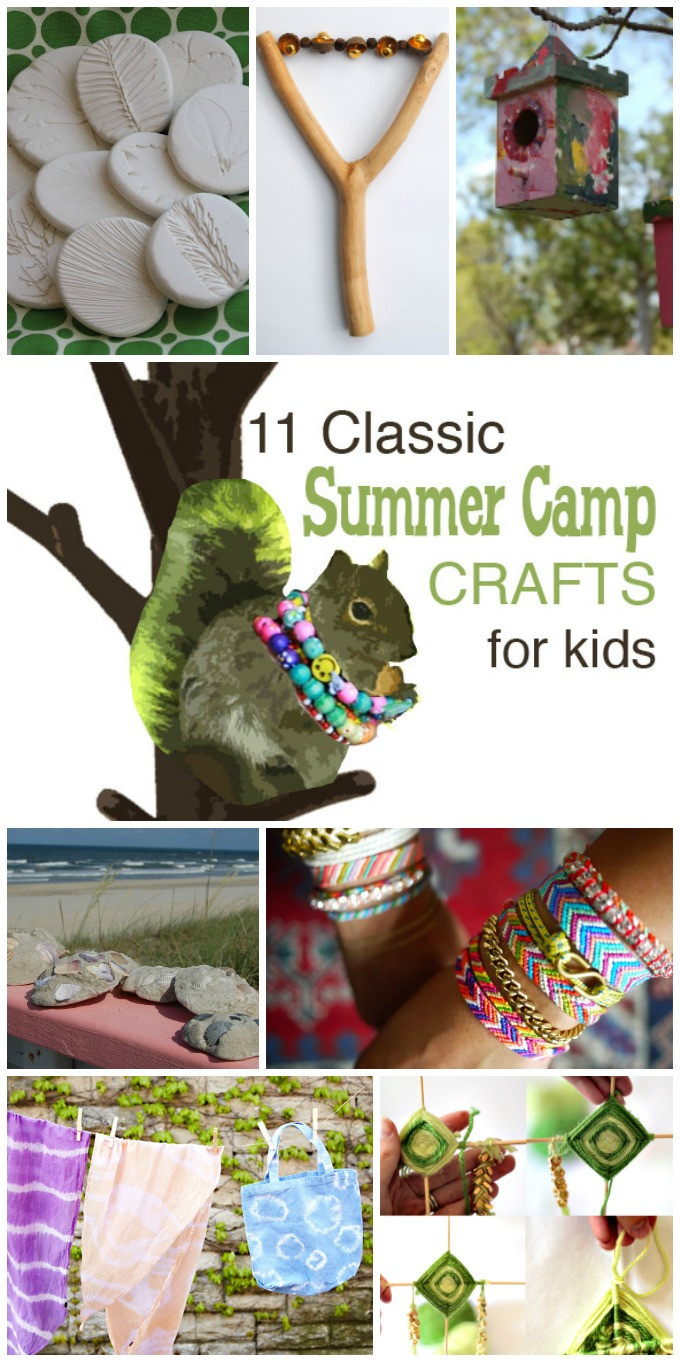Summer Art Camp Ideas
 11 Classic Summer Camp Crafts for Kids