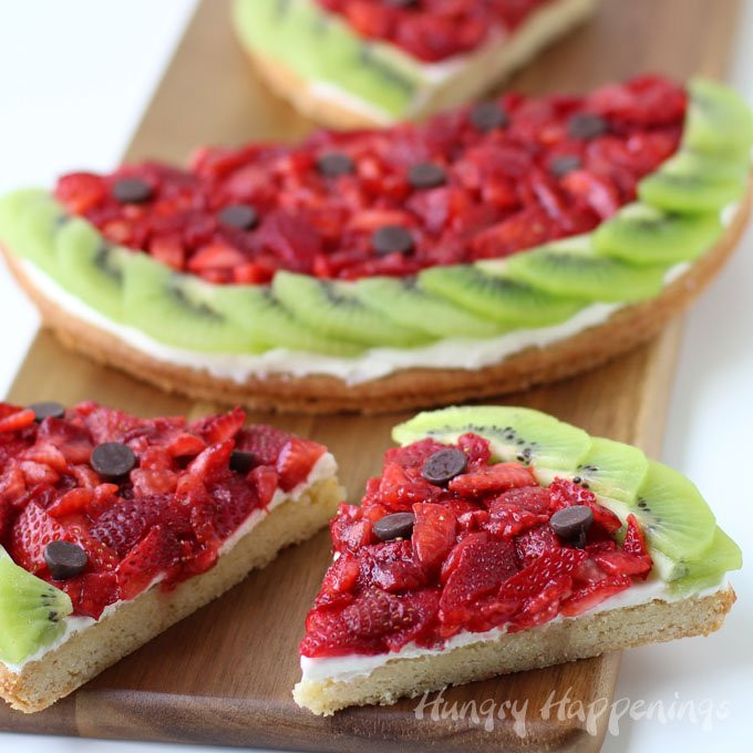 Summer Baking Ideas
 Strawberry Kiwi Fruit Pizza Watermelon Hungry Happenings