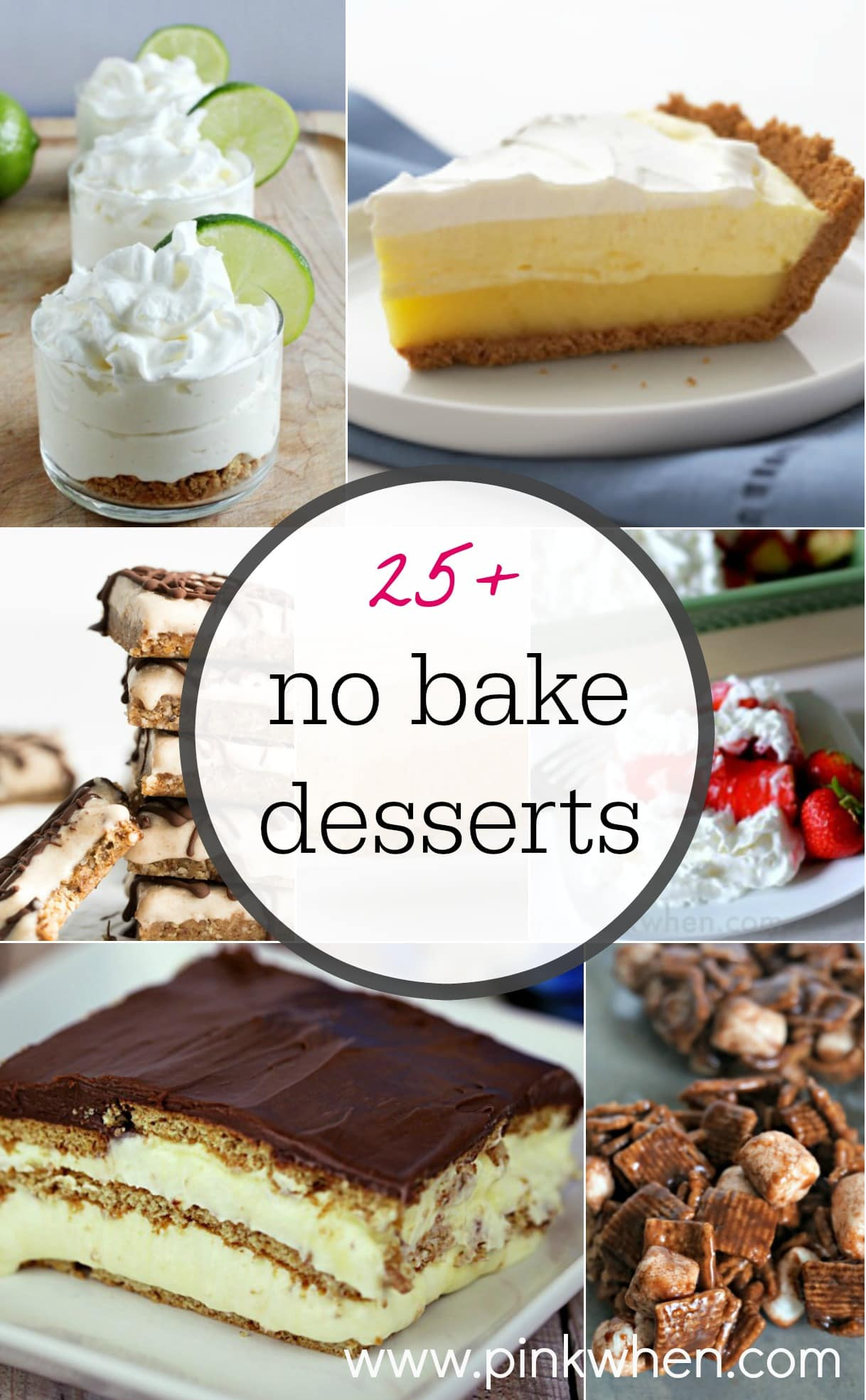 Summer Baking Ideas
 25 No Bake Dessert Ideas PinkWhen