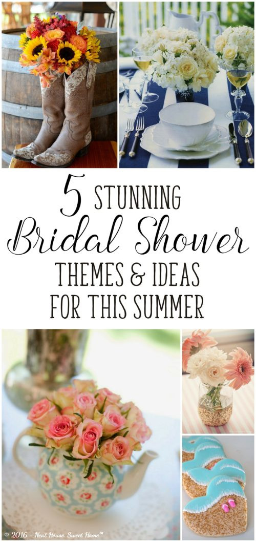 Summer Bridal Shower Ideas
 5 Stunning Bridal Shower Ideas for This Summer