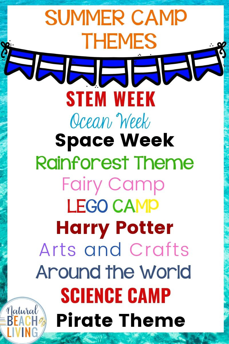 Summer Camp Theme Ideas
 30 Summer Camp Themes The Best Summer Themes for Kids