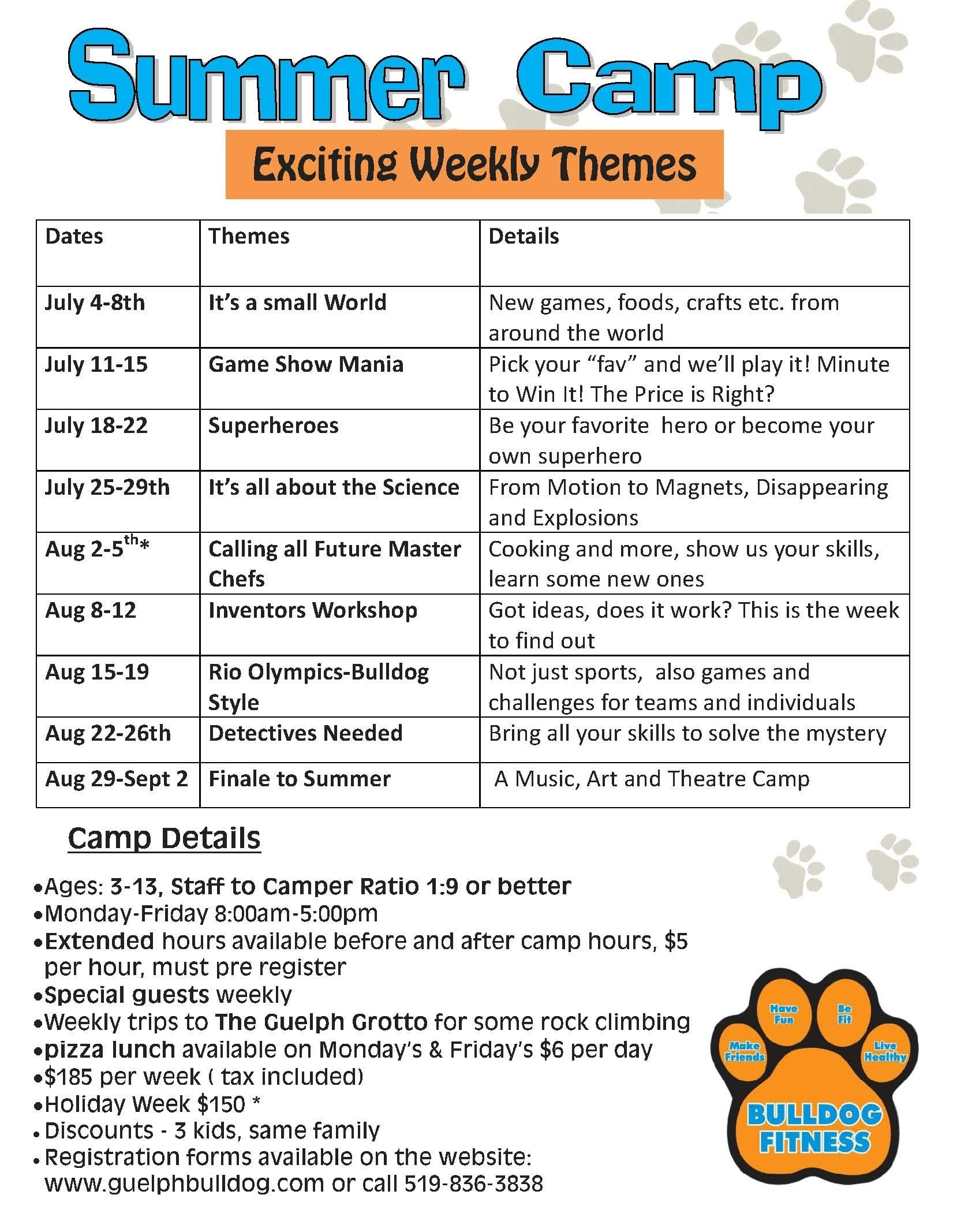 Summer Camp Theme Weeks Ideas
 Best Ever Summer Camp Theme Week Ideas Zachary kristen