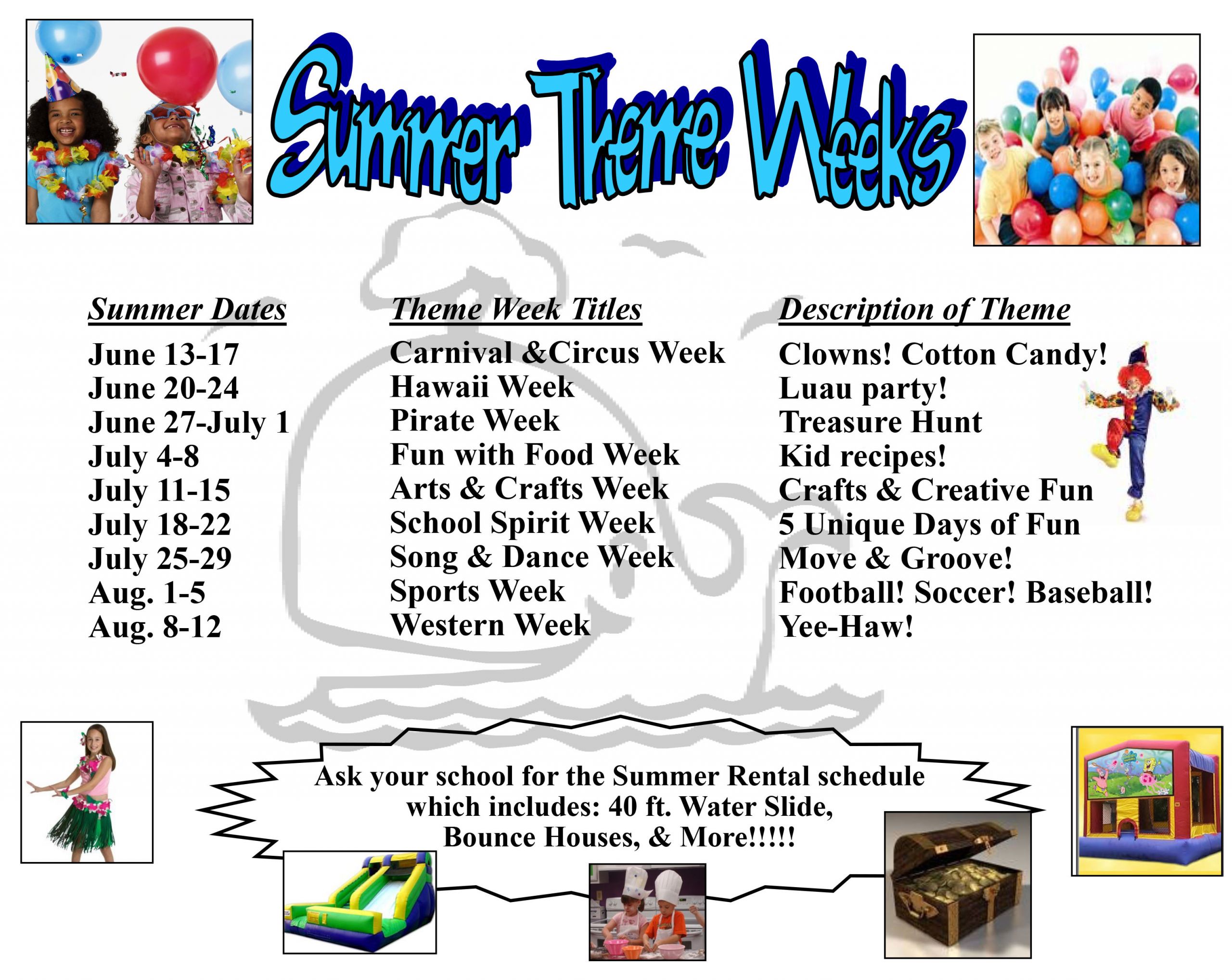Summer Camp Theme Weeks Ideas
 summer camp Archives ficial Grace munity School Blog