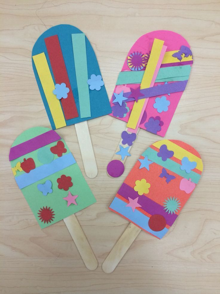 Summer Craft Ideas For Preschoolers
 Popsicle Summer Art Craft for Preschoolers Kindergarten