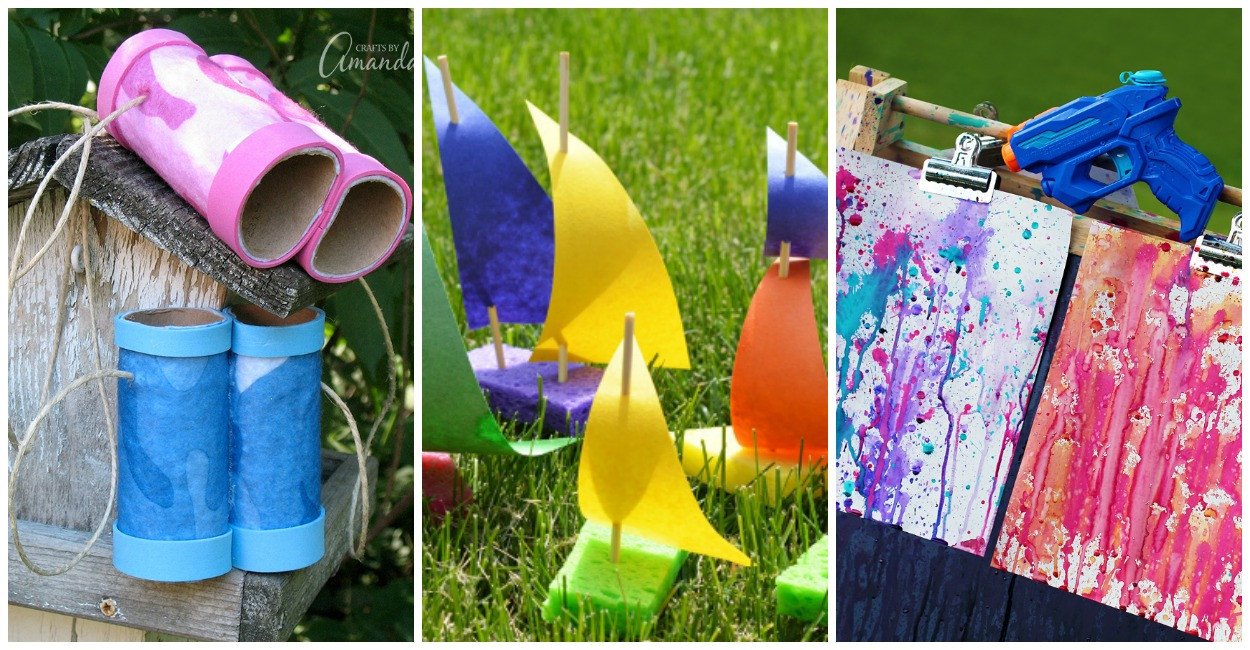 Summer Crafting Ideas
 Summer Craft Ideas Perfect for Kids The Country Chic