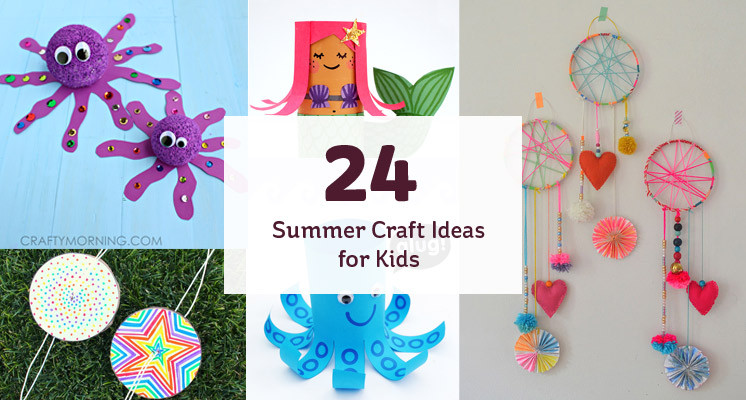 Summer Crafting Ideas
 24 Summer Craft Ideas for Kids Hobbycraft Blog