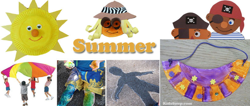 Summer Crafts For Preschool
 Summer Preschool Activities Kids Crafts Games and