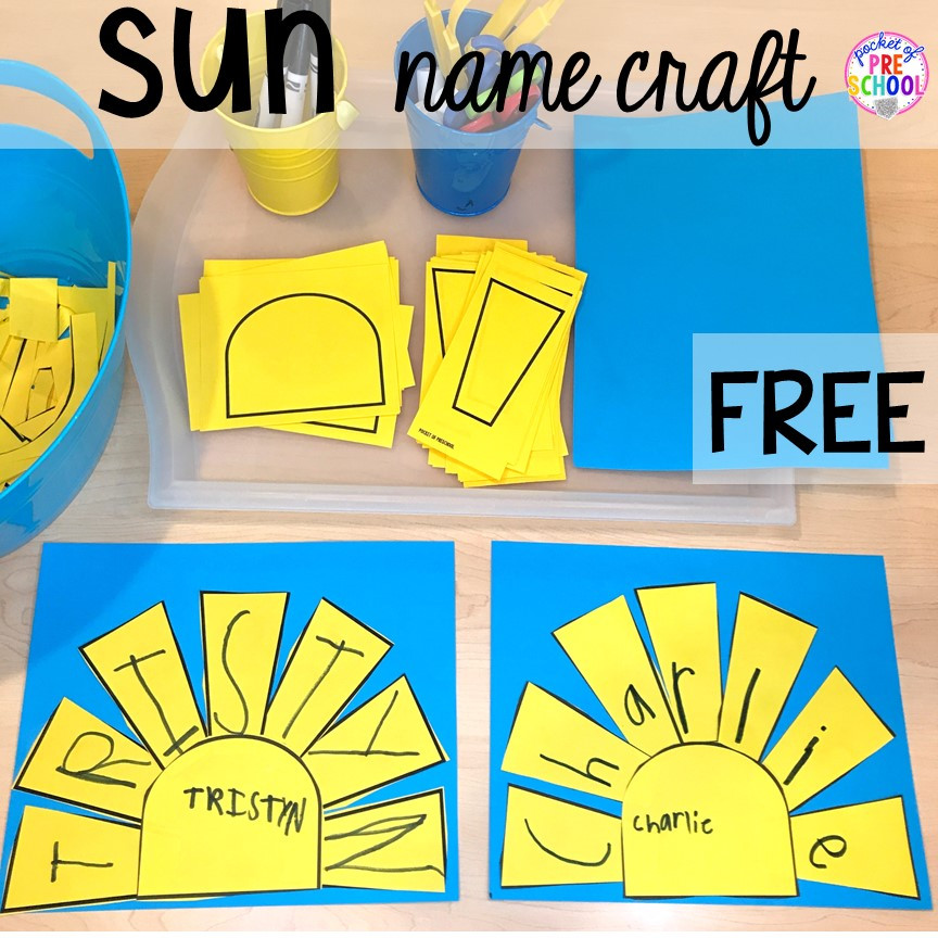 Summer Crafts For Preschool
 Summer Activities & Centers for Little Learners Pocket
