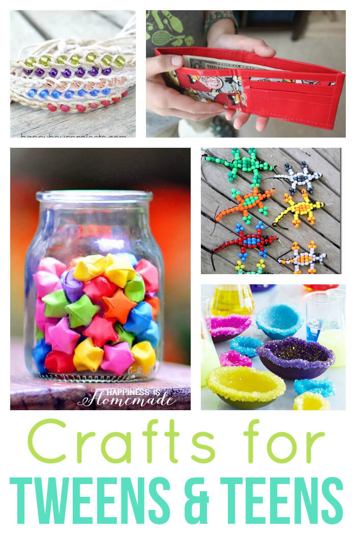 Summer Crafts For Tweens
 40 Easy Crafts for Teens & Tweens Happiness is Homemade