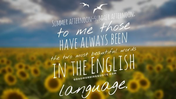 Summer Days Quote
 68 Best Short Summer Quotes about Vacation Good Morning