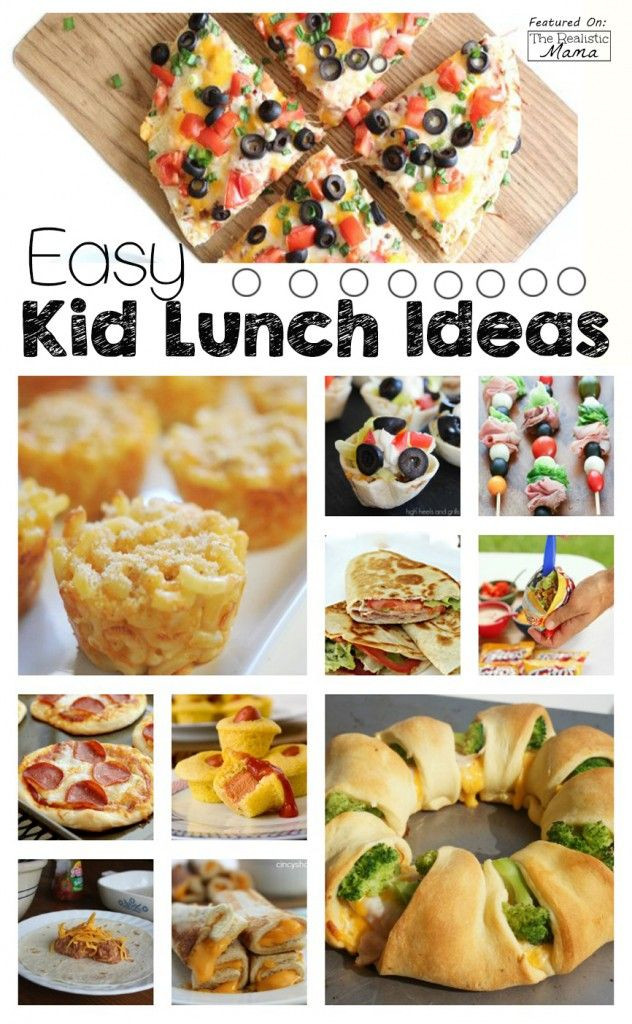 Summer Dinner Ideas For Kids
 20 Easy Kid Lunch Ideas Easy Recipes