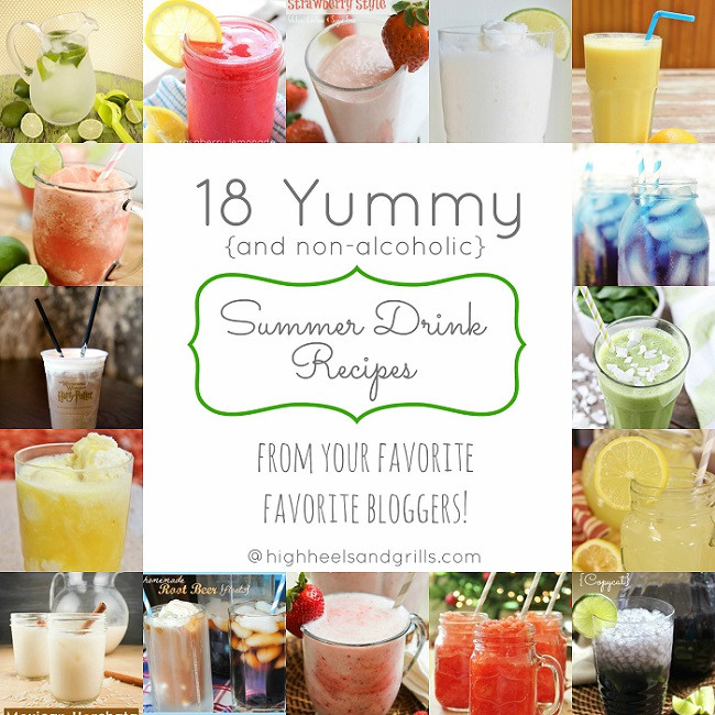 Summer Drink Recipe Alcoholic
 18 Yummy Summer Drink Recipes Non Alcoholic High Heels