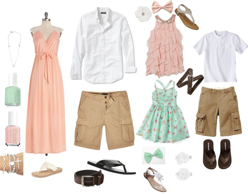 Summer Family Picture Outfit Ideas
 Summer What to Wear Guide by Amanda of Amanda Berke