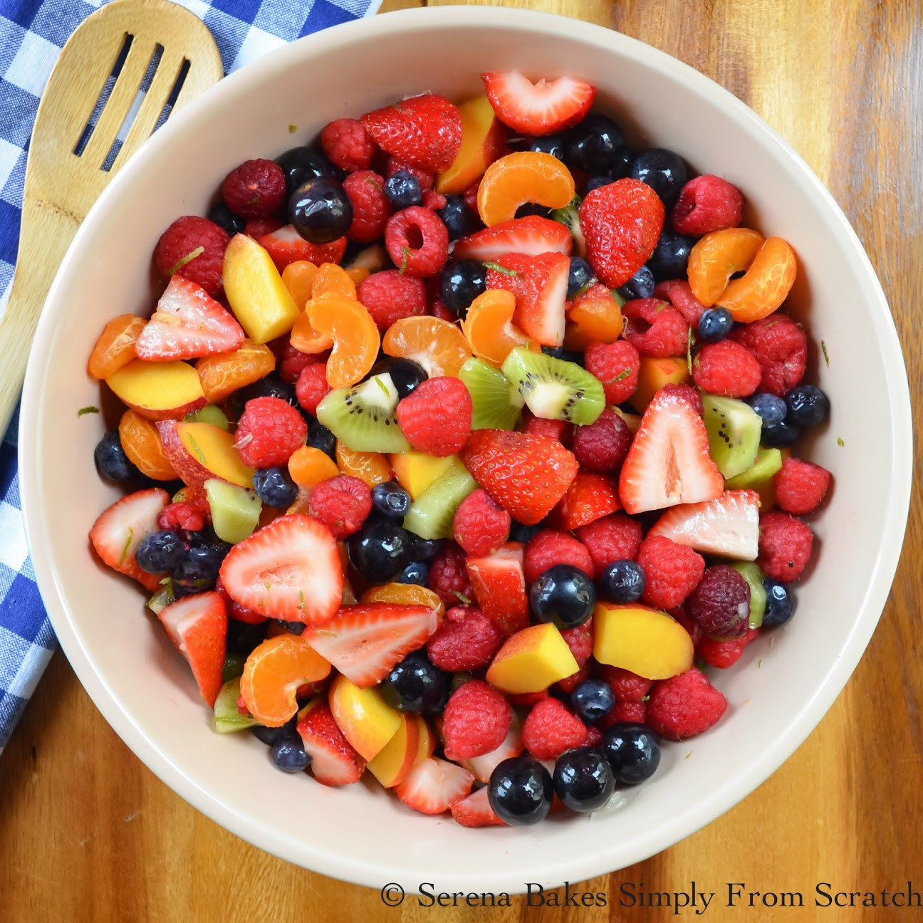 Summer Fruit Salad Recipe
 Summer Berry Fruit Salad With Honey Lime Glaze
