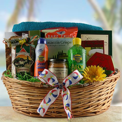 Summer Fun Gift Basket
 Just add Sun Summer Gift Basket