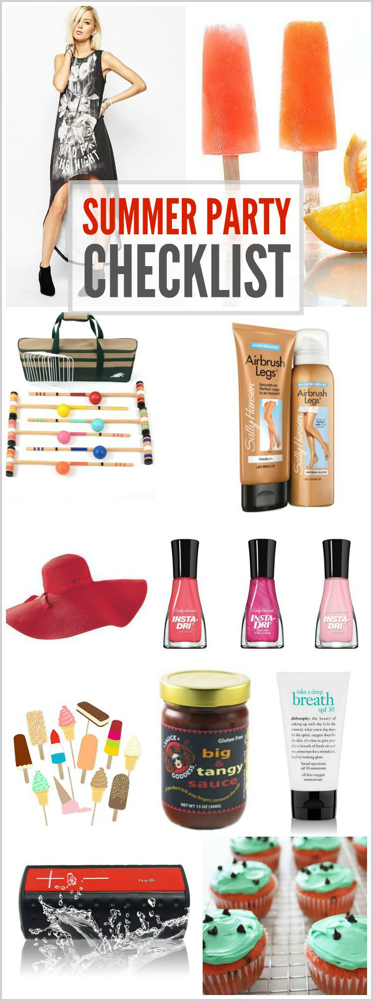 Summer Giveaways Ideas
 Easy Summer Party Ideas Sally Hansen Giveaway